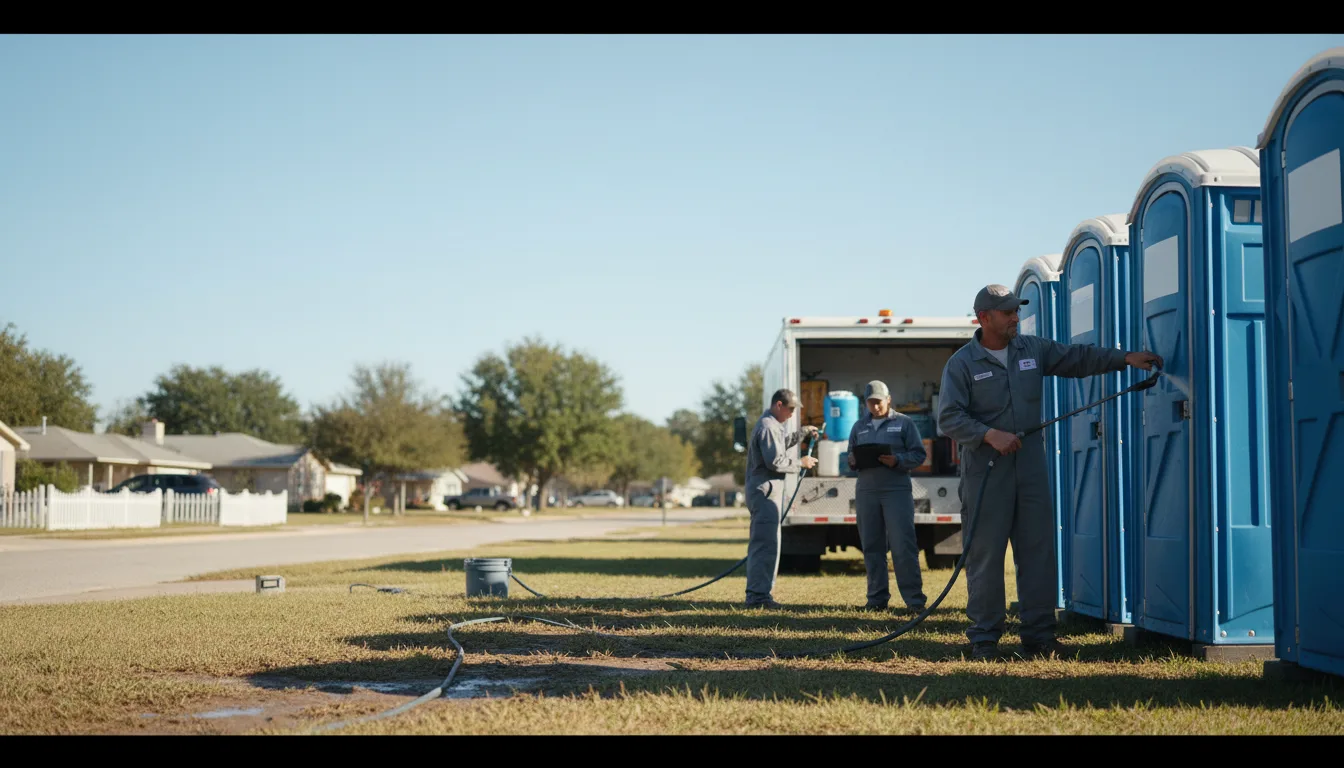 Long-Term Portable Toilet Rental in South Bay, FL near me